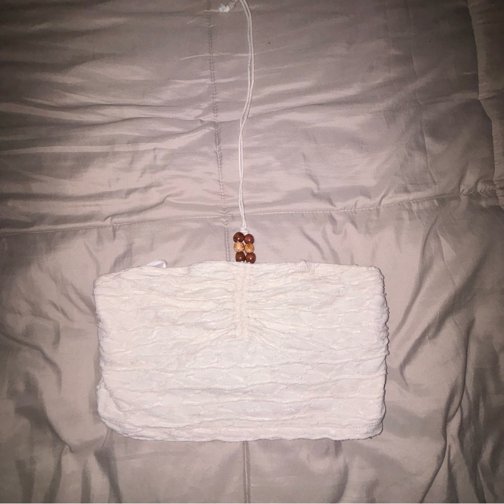halter beach bead top
